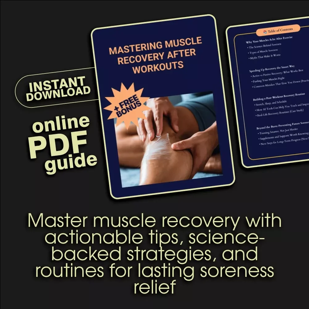 Mastering Muscle Recovery After Workouts: The Ultimate Guide to Sore Muscle Relief, Fast Recovery, and Building Stronger Routines