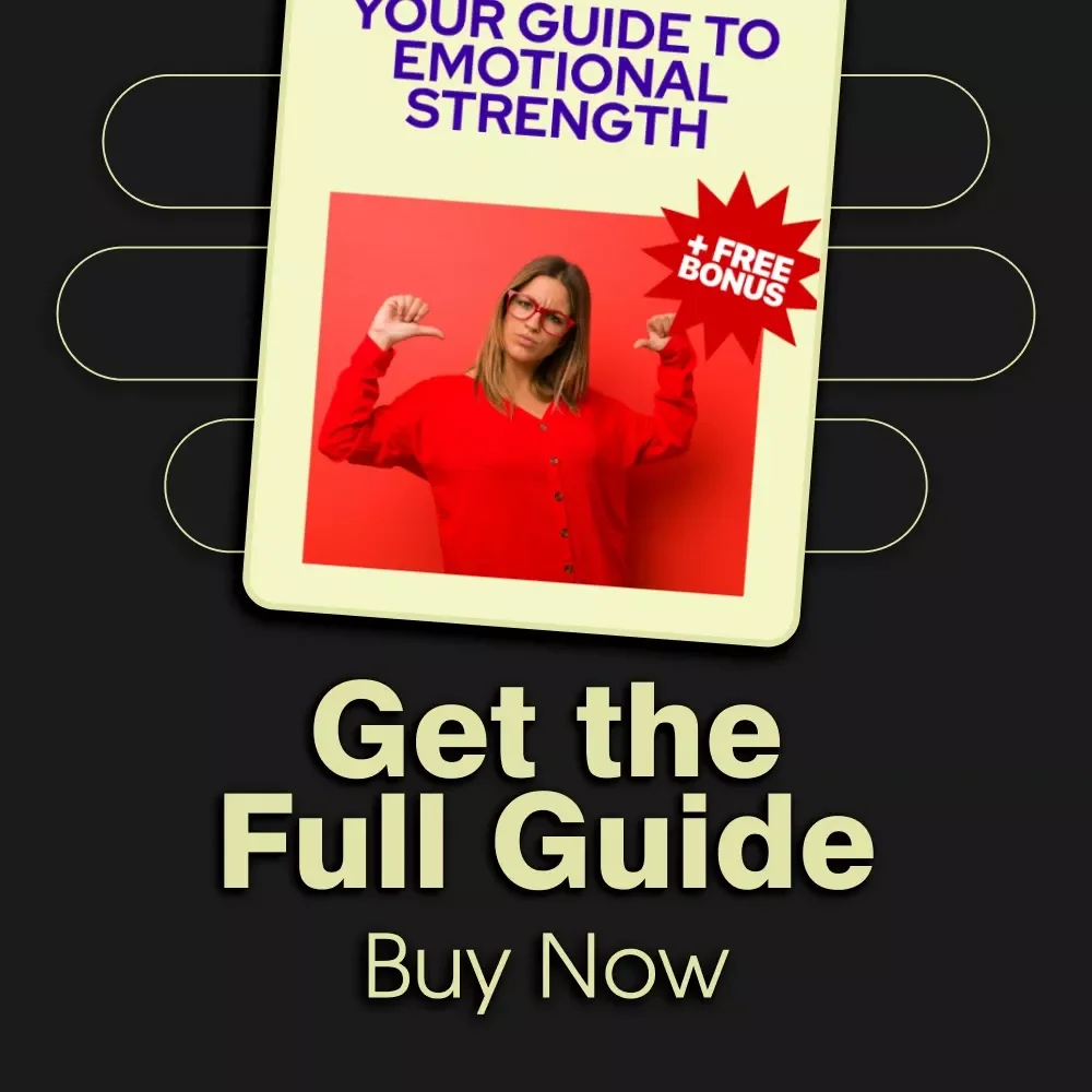 Your Guide to Emotional Strength Digital Download | Learn How to Improve Emotional Resilience | PDF Workbook for Mental Toughness
