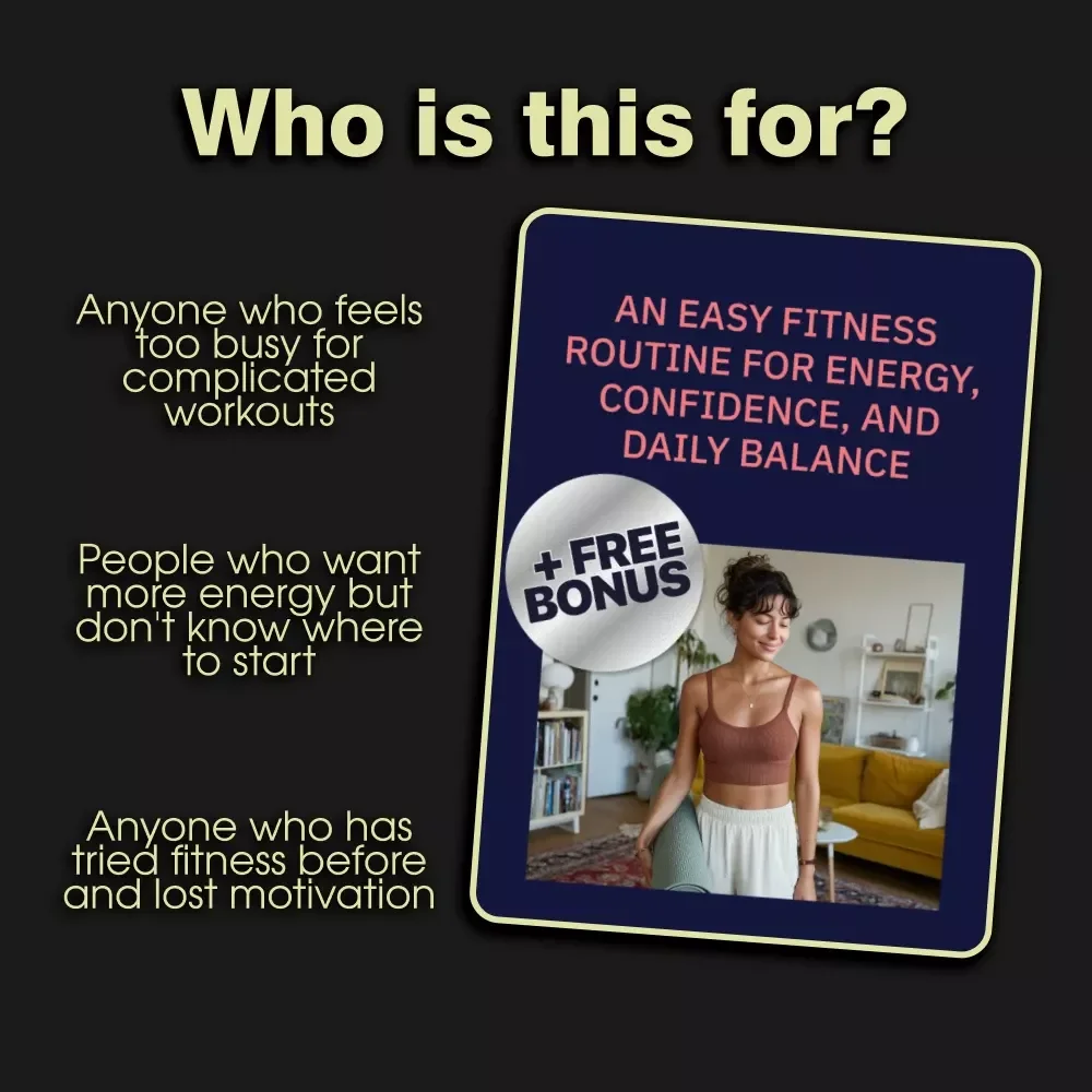 An Easy Fitness Routine for Energy, Confidence, and Daily Balance | Simple Home Workout Guide eBook Download