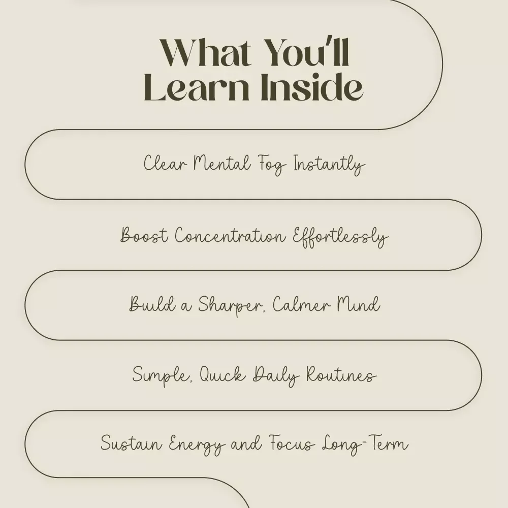Functional Training for Laser-Like Focus | Digital Download Guide | Functional Training for Focus