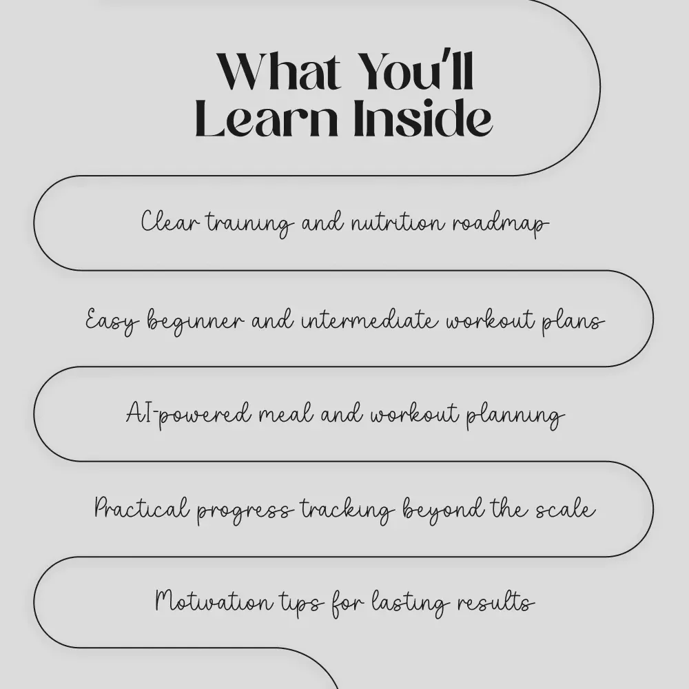 Strength Training Guide for Skinny Fat Transformation | Digital Download Fitness eBook | Skinny Fat Strength Training Plan, Nutrition & AI Tools