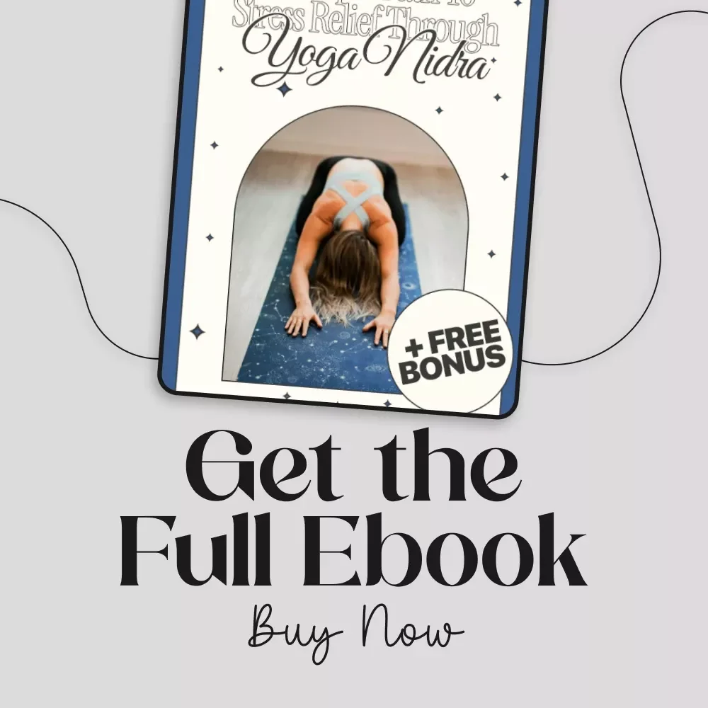 A Simple Path to Stress Relief Through Yoga Nidra | Instant Digital Download eBook for Beginners | Yoga Nidra for Stress Release Guide, Relaxation, and Deep Rest