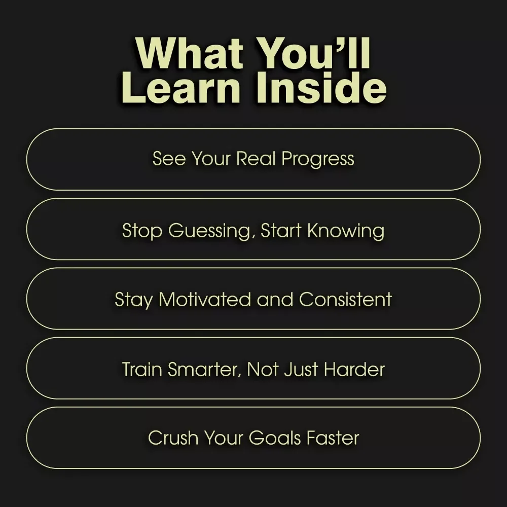 Your Ultimate Strength Progress Tracking Checklist | Digital Download | Learn How to Track Your Strength Progress Effectively