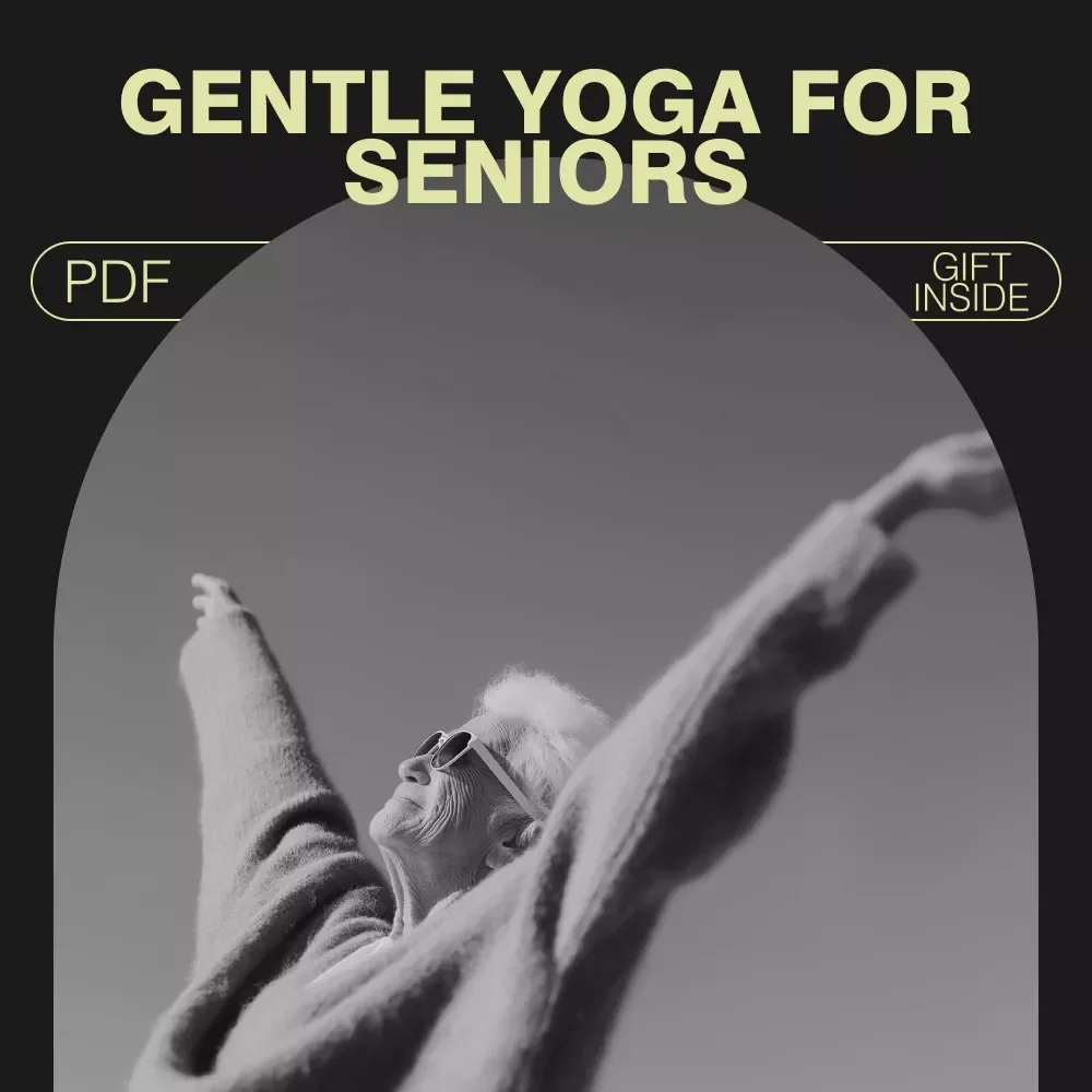 Gentle Yoga for Seniors: Your Easy & Fun Daily Checklist | Printable Digital Download | Gentle Yoga for Seniors Routine for Flexibility, Balance & Relaxation