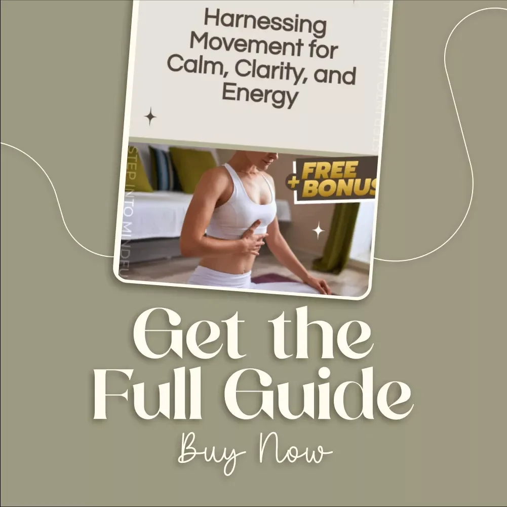 Harnessing Movement for Calm, Clarity, and Energy | Mindful Living eBook | Digital Download Guide to Meditation in Motion, Walking Meditation, Qi Gong, Tai Chi, Stress Relief, and Mind-Body Connection