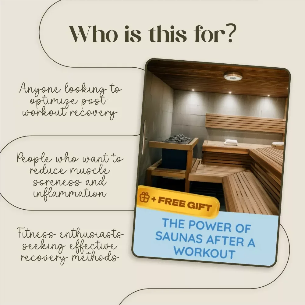 The Power of Saunas After a Workout: Ultimate Recovery Guide, eBook & Checklist