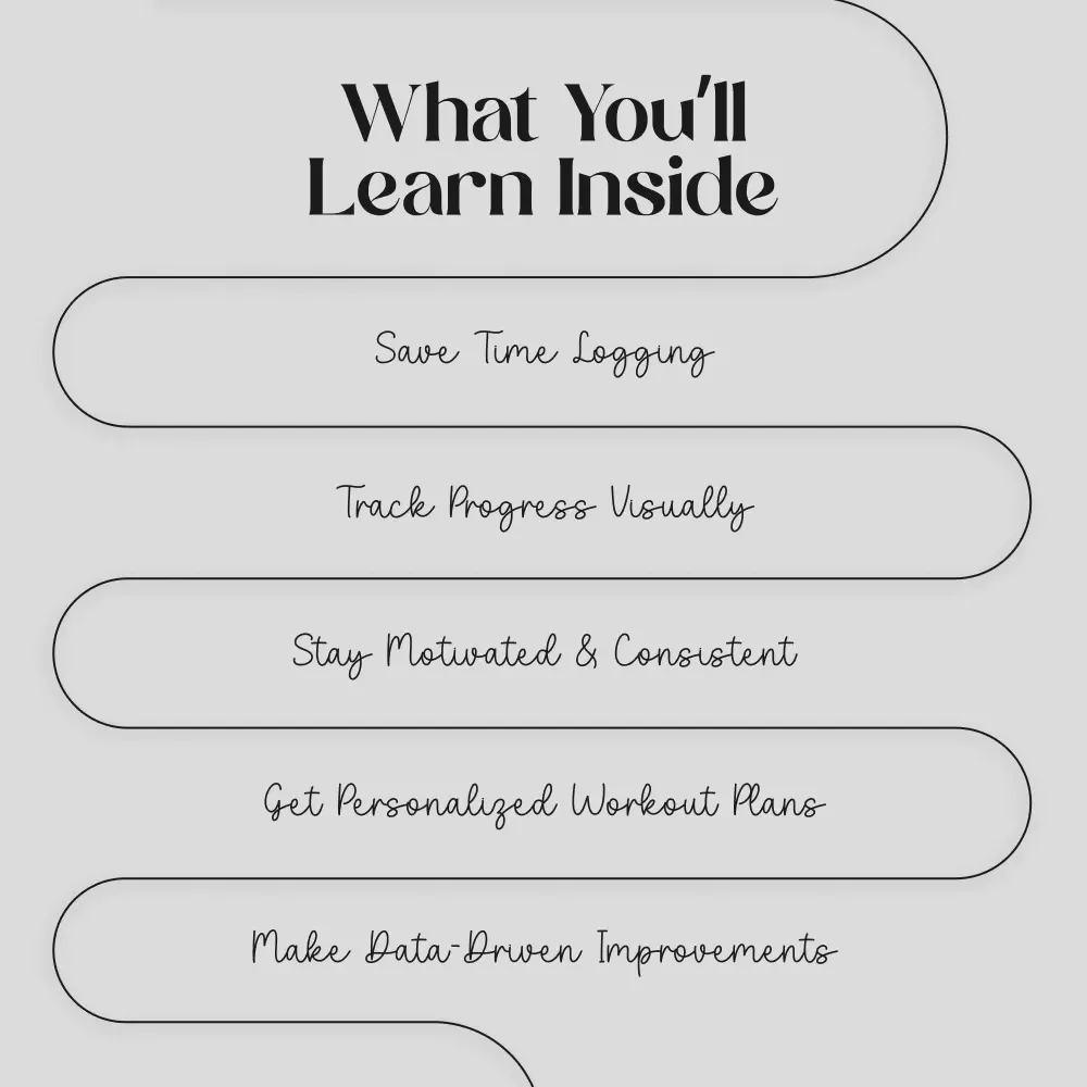 Best Workout Tracker App Checklist Digital Download | Your Guide to Choosing the Perfect Fitness Tracking Application