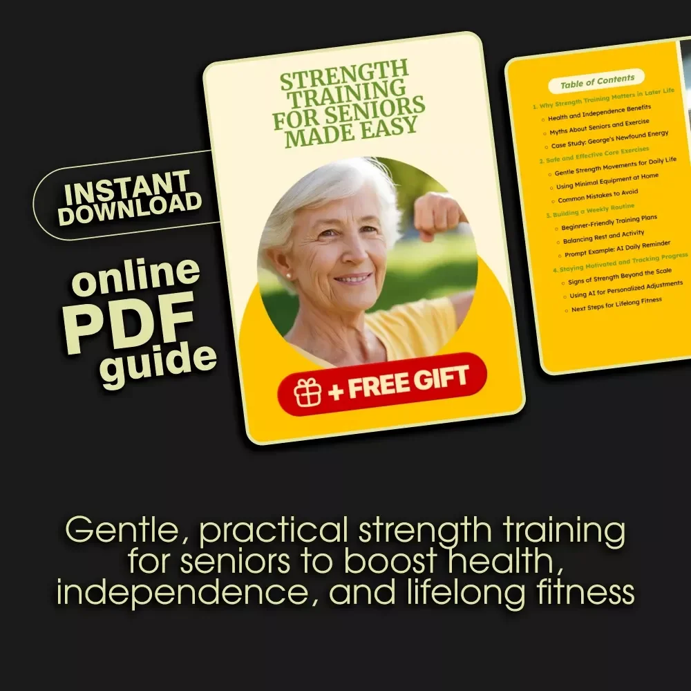 Strength Training for Seniors Made Easy | Gentle Fitness Guide for Health, Independence & Energy