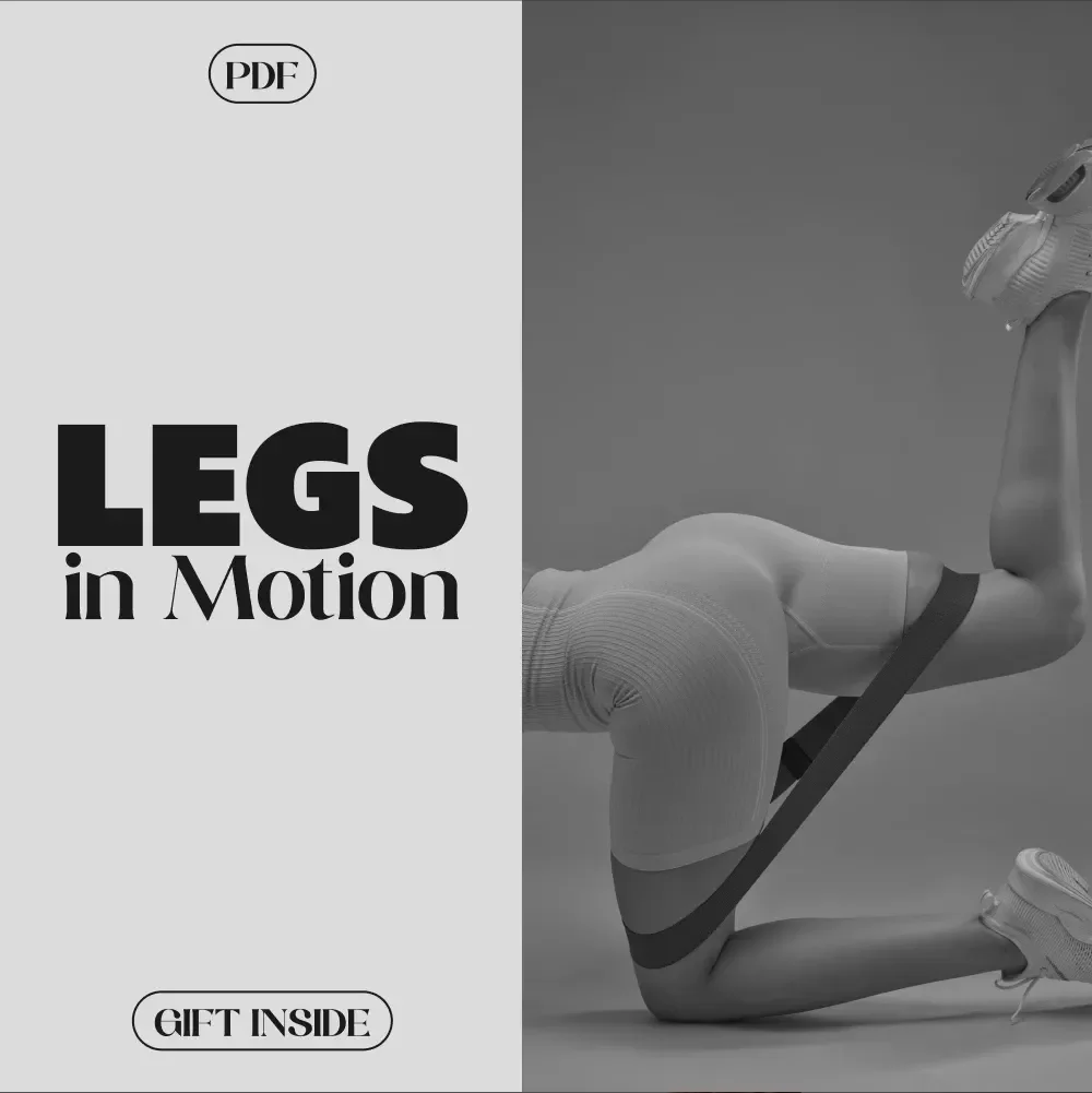 Legs in Motion: Lower Body Workout Blueprint eBook - Bodyweight, Resistance, Plyometric & Recovery Training Guide