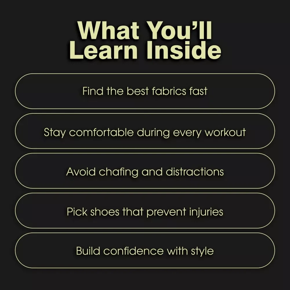 Fit & Fab: Your Ultimate Workout Clothes Checklist | Digital Download for Choosing the Best Workout Clothes