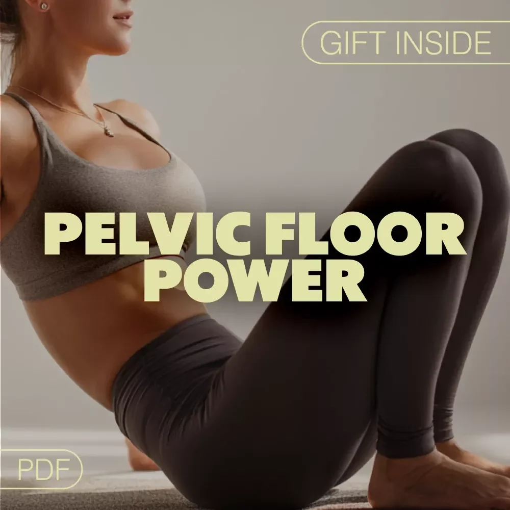 Pelvic Floor Power Guide | Digital Download | Pelvic Floor Workout Exercises for Women's Health & Core Strength
