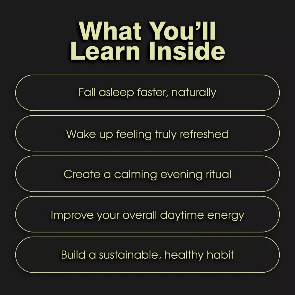Your Ultimate Nighttime Routine Checklist | Digital Download for Improving Sleep Quality | Better Sleep Guide | Restful Night