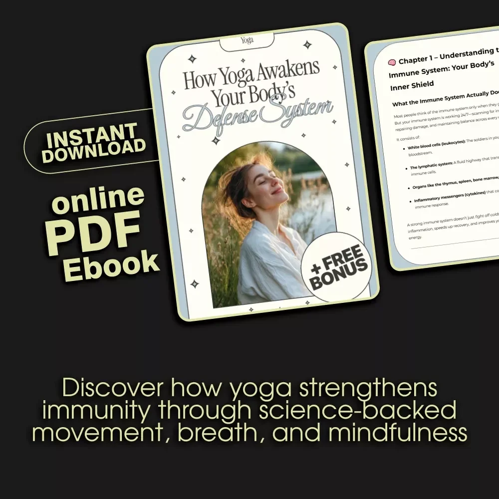 How Yoga Awakens Your Body’s Defense System | Yoga for Boosting Immune System eBook | Digital Wellness Guide for Immunity Support & Mind-Body Healing