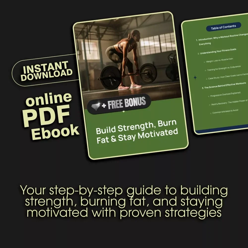 Build Strength, Burn Fat & Stay Motivated – Best Workout Routines Digital Ebook Guide