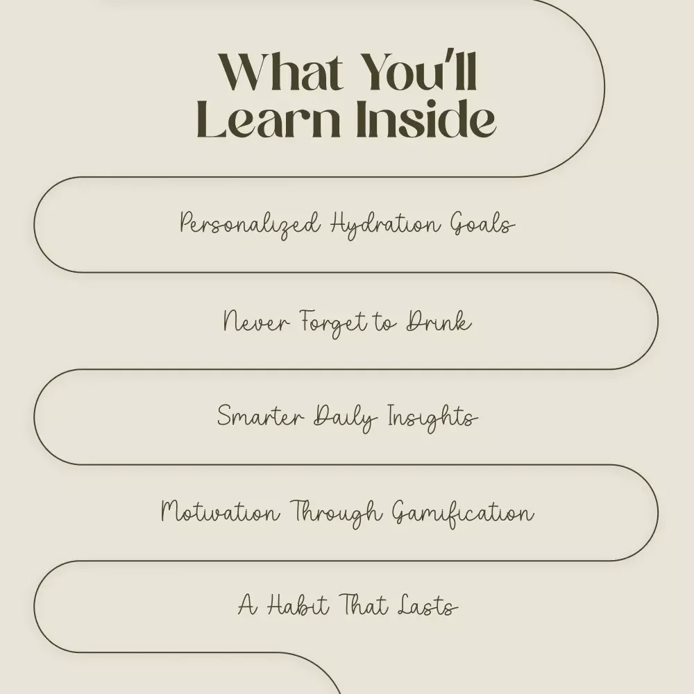 Ultimate AI Hydration Tracking Checklist | Digital Download Guide for Your AI Hydration Tracking System | Smart Water Tracker