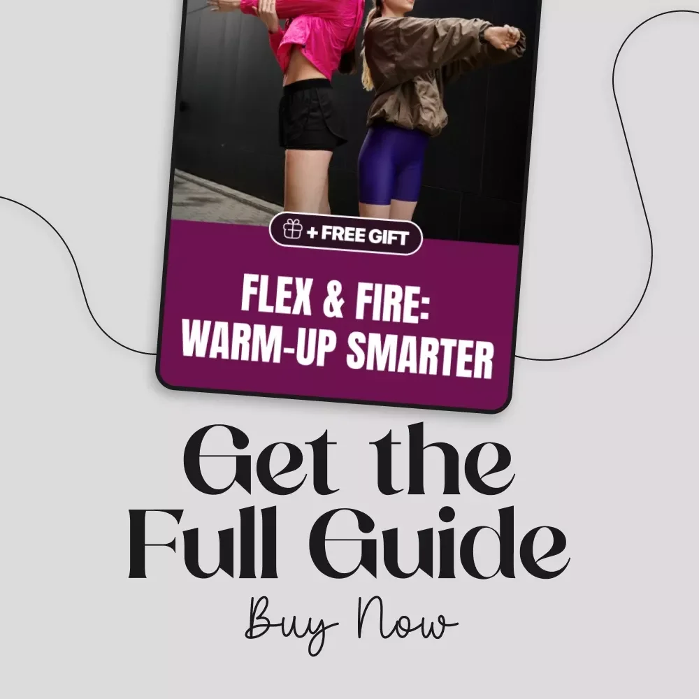 Flex & Fire: Warm-Up Smarter | Digital Fitness Guide | Workout Warm-ups for Injury Prevention | Dynamic Stretching & AI-Powered Planning