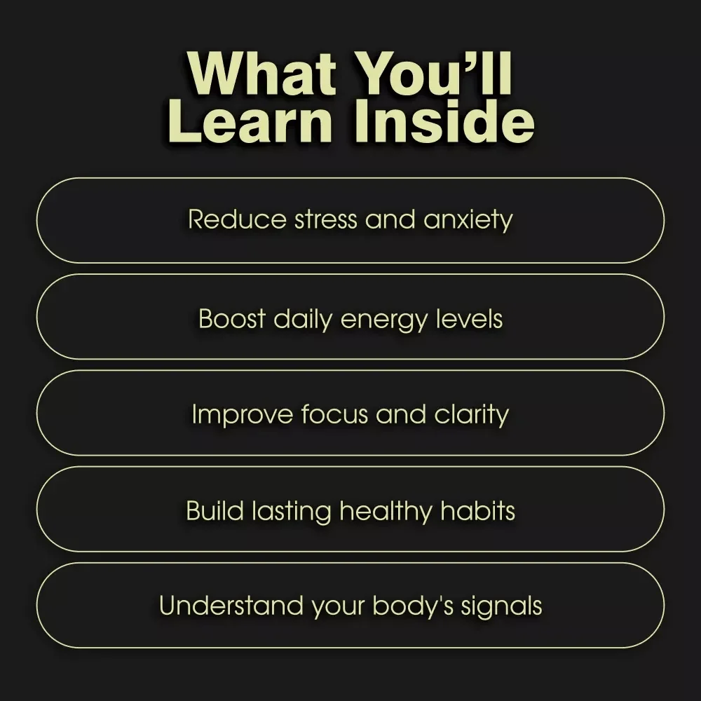 Mind in Motion: Harnessing the Mind-Body Connection in Daily Life - A Digital eBook Guide for Holistic Wellness, Mental Clarity & Stress Relief