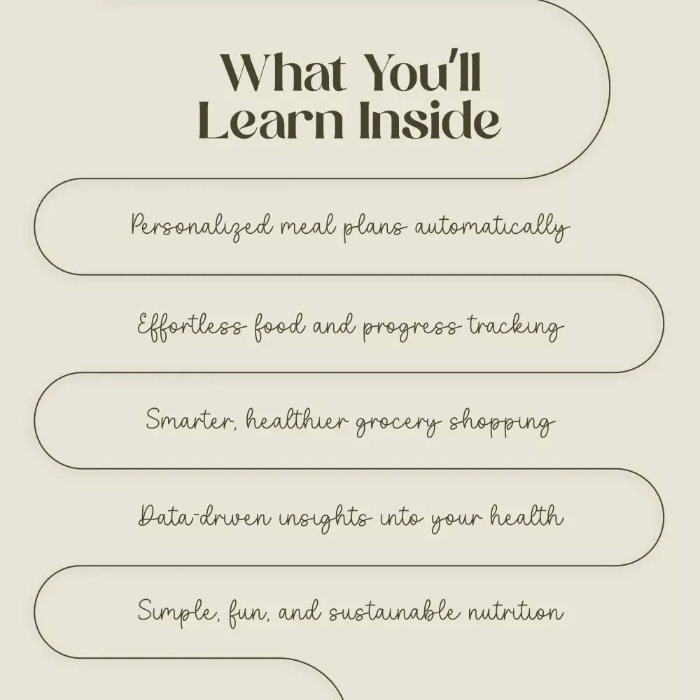 SmartBites: Your AI-Driven Nutrition Checklist | Digital Download PDF | AI-Powered Meal Plan | Healthy Eating Guide | Personalized Diet Tracker
