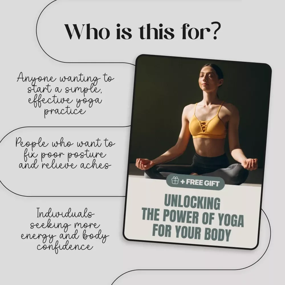 Unlocking the Power of Yoga for Your Body | Digital Ebook Download | Discover What Yoga Can Do For Your Body