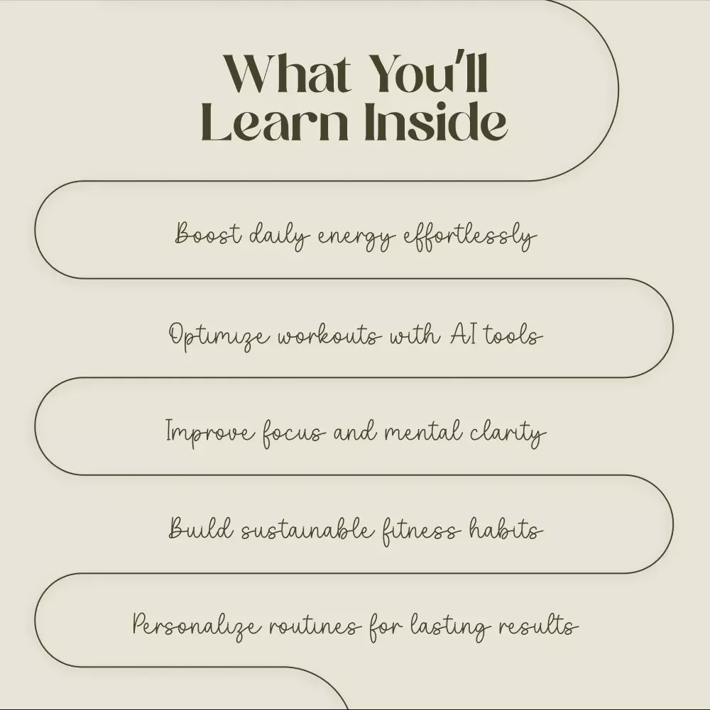 Energy Unlocked: Biohacking Your Fitness for Peak Performance | Digital Download eBook | Fitness Biohacking Guide | AI Fitness Tracker Insights | Wellness Optimization Manual | High-Performance Training and Energy Management