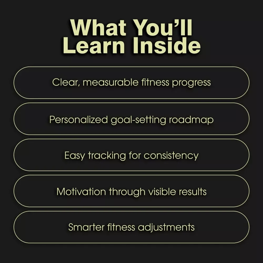 The Ultimate Fitness Progress Tracker Checklist | Printable Guide for How to Track Fitness Progress, SMART Goals, Progress Photos, and Non-Scale Victories