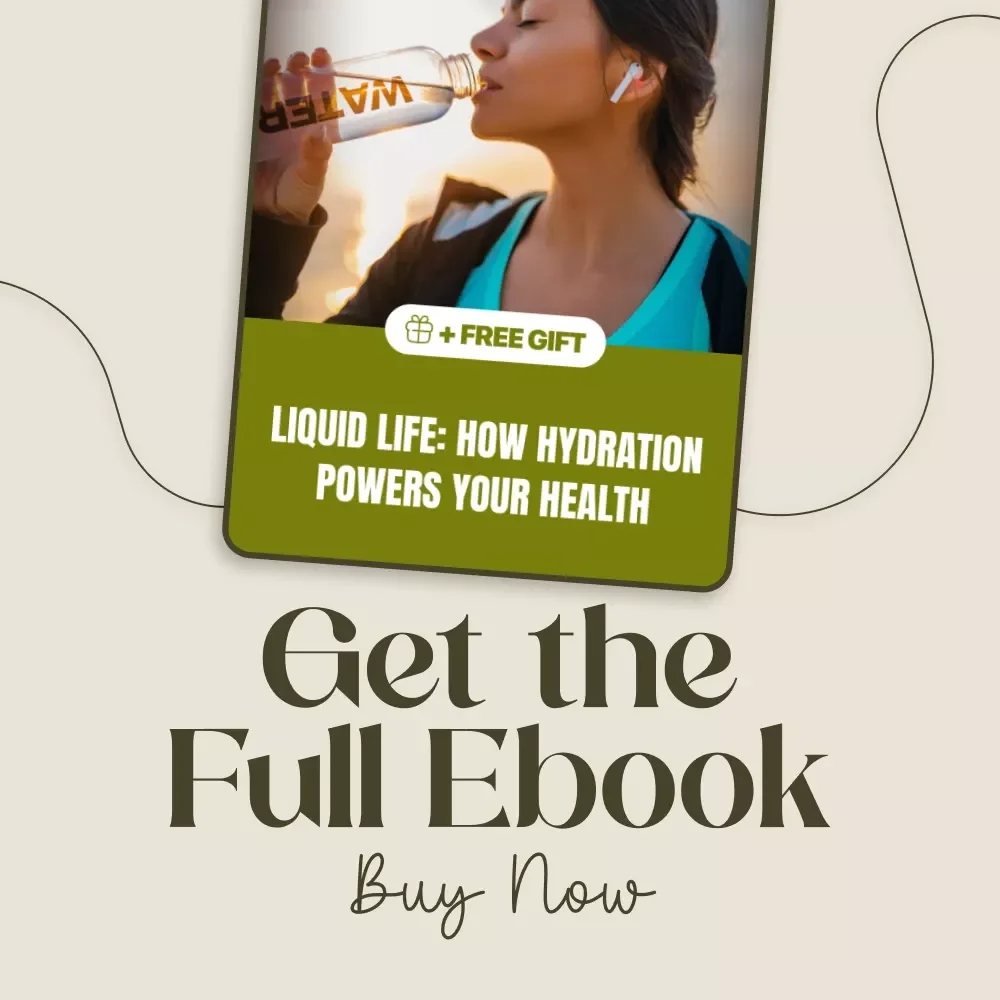 Liquid Life: How Hydration Powers Your Health | Digital eBook Download | Guide on the Importance of Hydration for Health