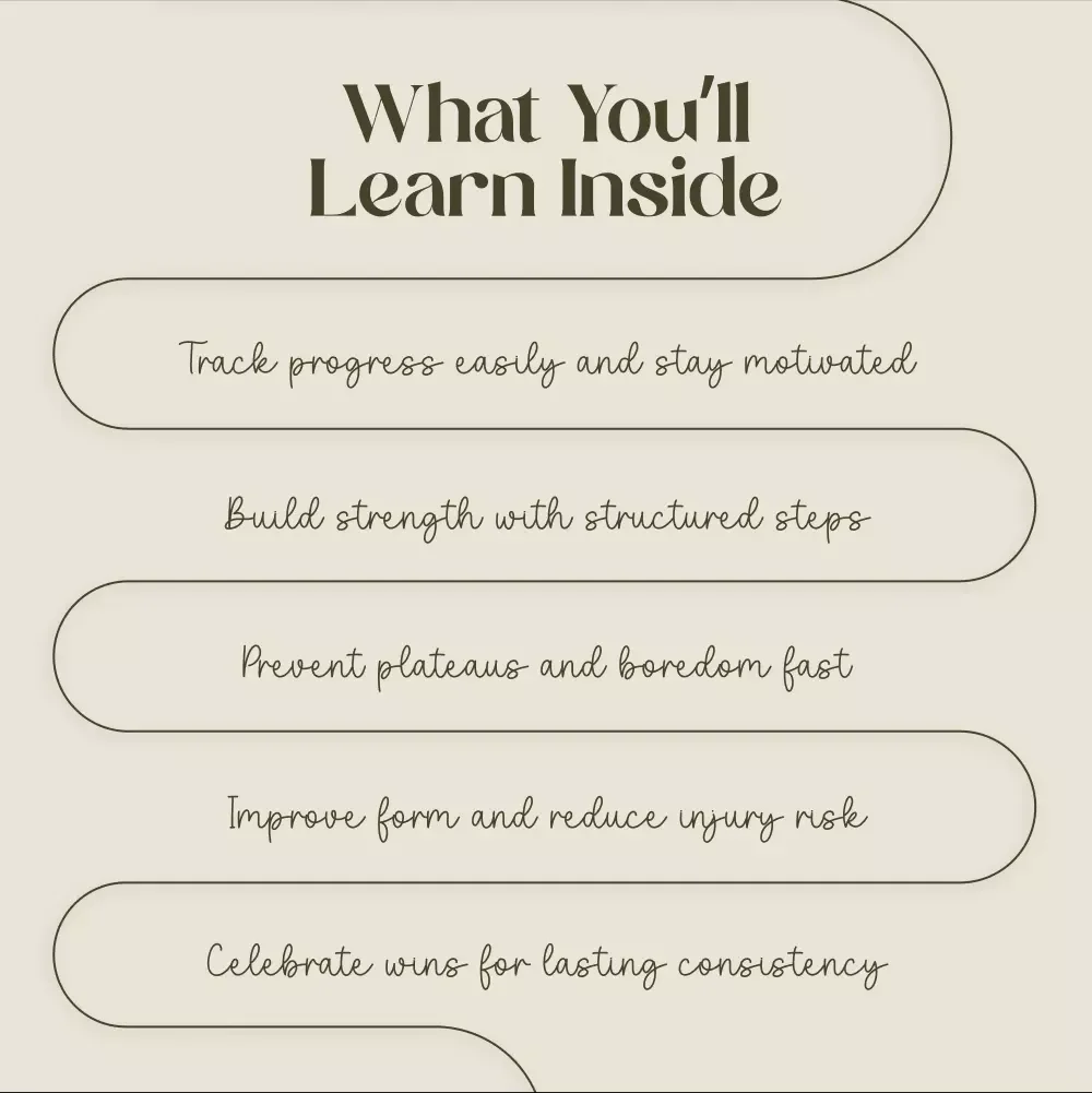 Level Up Your Gains: Progressive Overload Made Fun | Fitness Checklist | Workout Progress Tracker | Gym Planner | Strength Training Guide | Digital Download