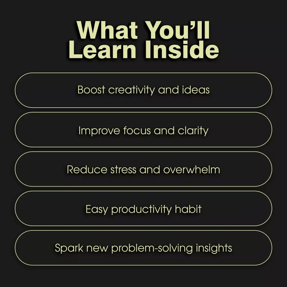 Step Outside and Spark Your Mind: A Digital Guide to Walking Outdoors to Reset Focus and Creativity, Mindfulness Walk eBook