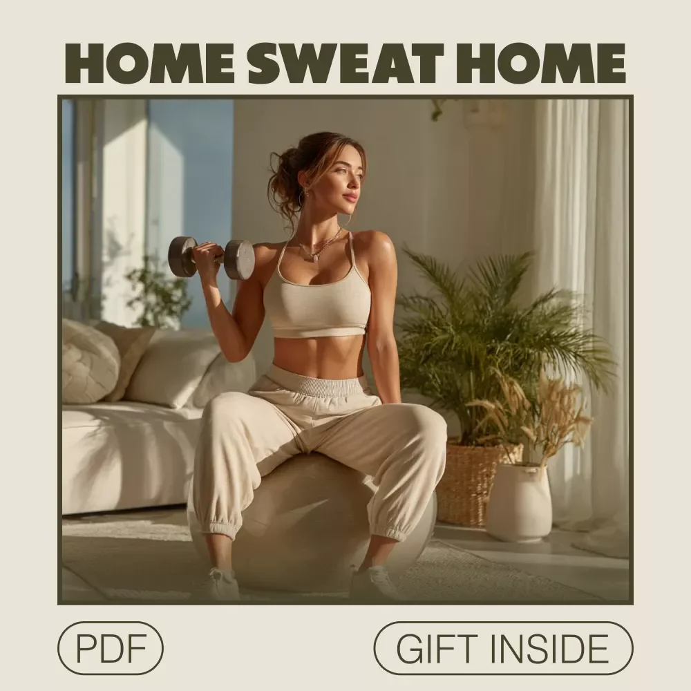 Home Sweat Home: A Digital Guide to Unlocking the Benefits of Exercising at Home - Home Workout Planner & AI Fitness Assistant Tips
