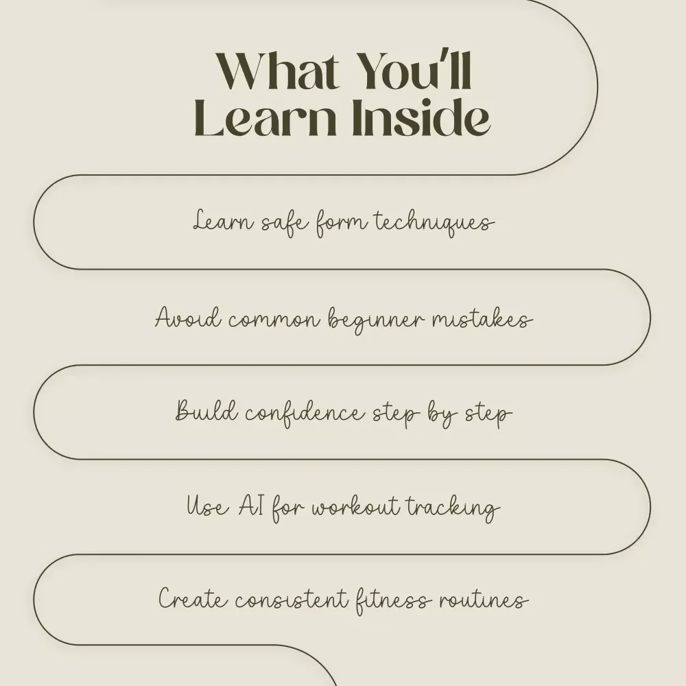 Strong Start with Strength Training | Beginner Strength Training Basics Digital Guide for Confidence, Form, and Lasting Progress