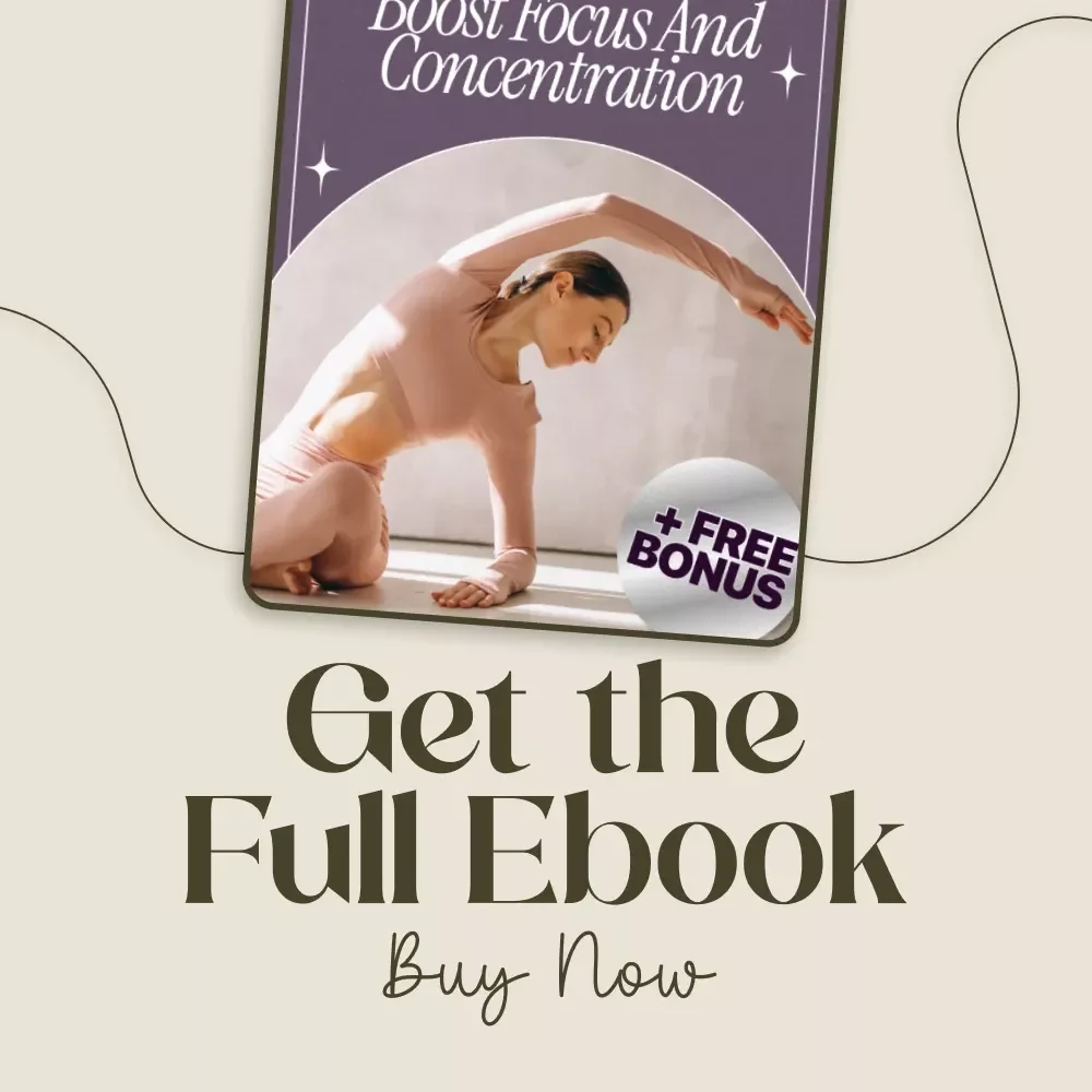 Pilates for the Mind: Boost Focus and Concentration | Digital eBook Download | Pilates Sequences for Better Concentration