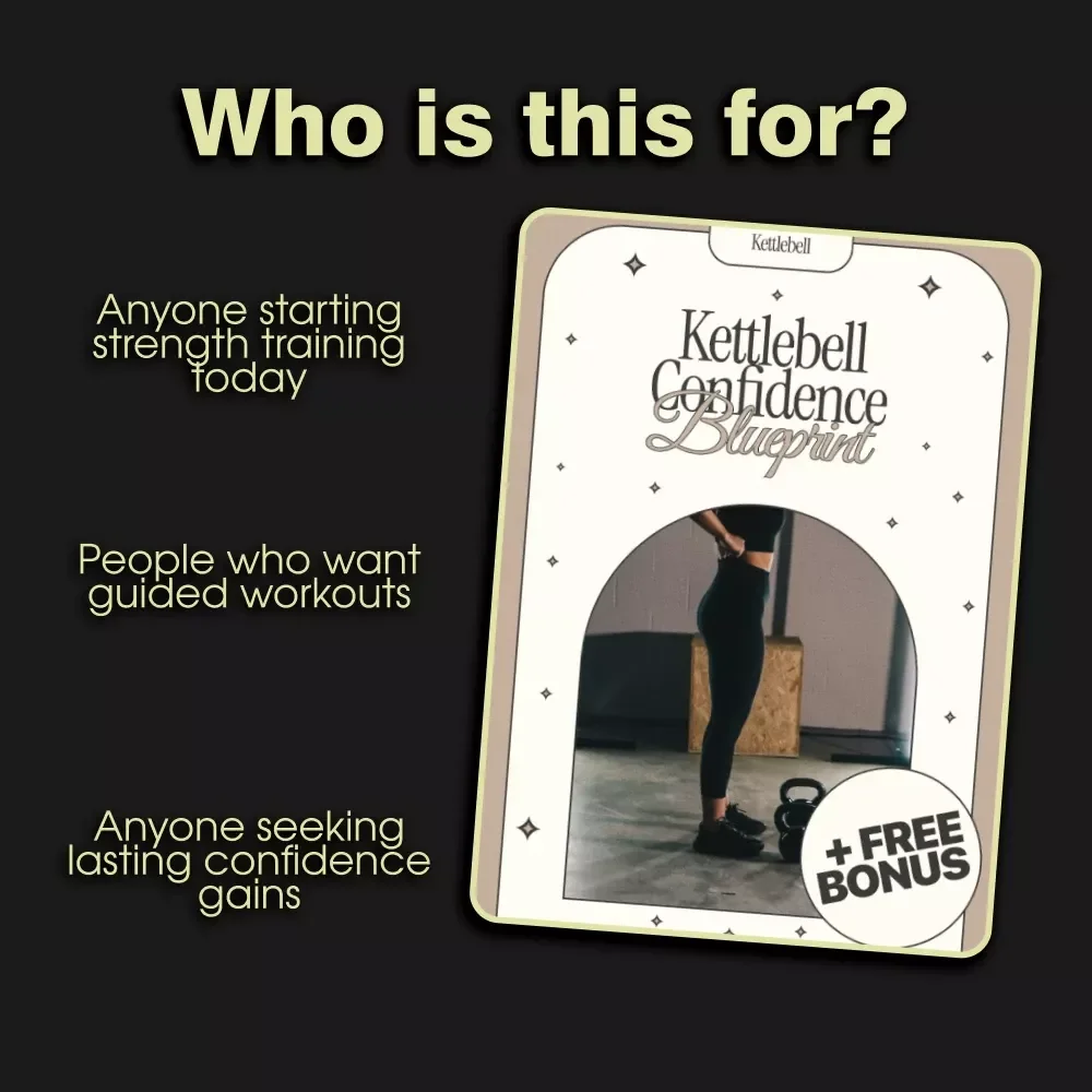 Kettlebell Confidence Blueprint | Step-by-Step Guide for Kettlebell Workouts for Beginners | Build Strength, Master the Basics & Feel Empowered with Every Move