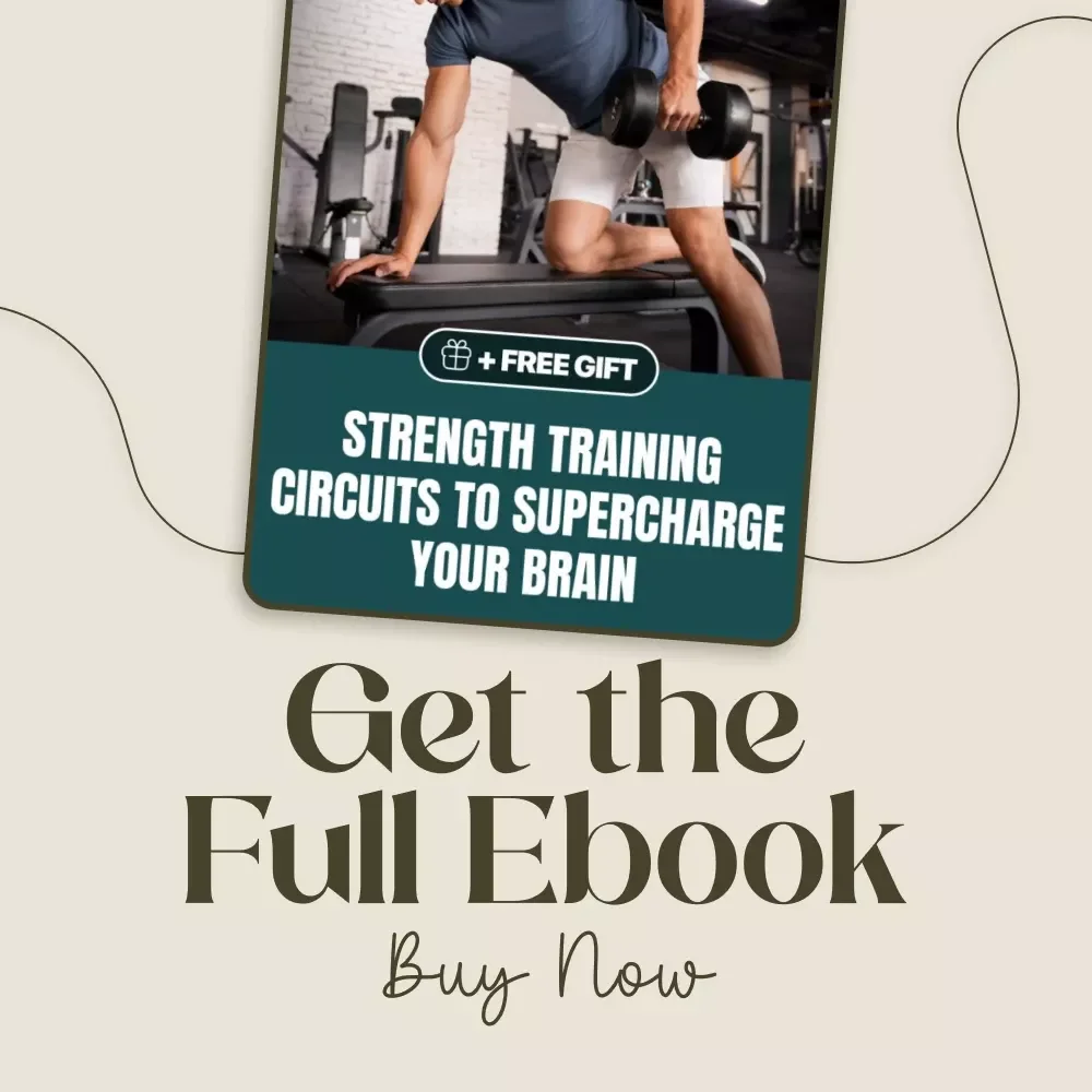 Strength Training Circuits to Supercharge Your Brain | Strength Training Circuits that Boost Brain Activity | Fitness eBook Digital Download