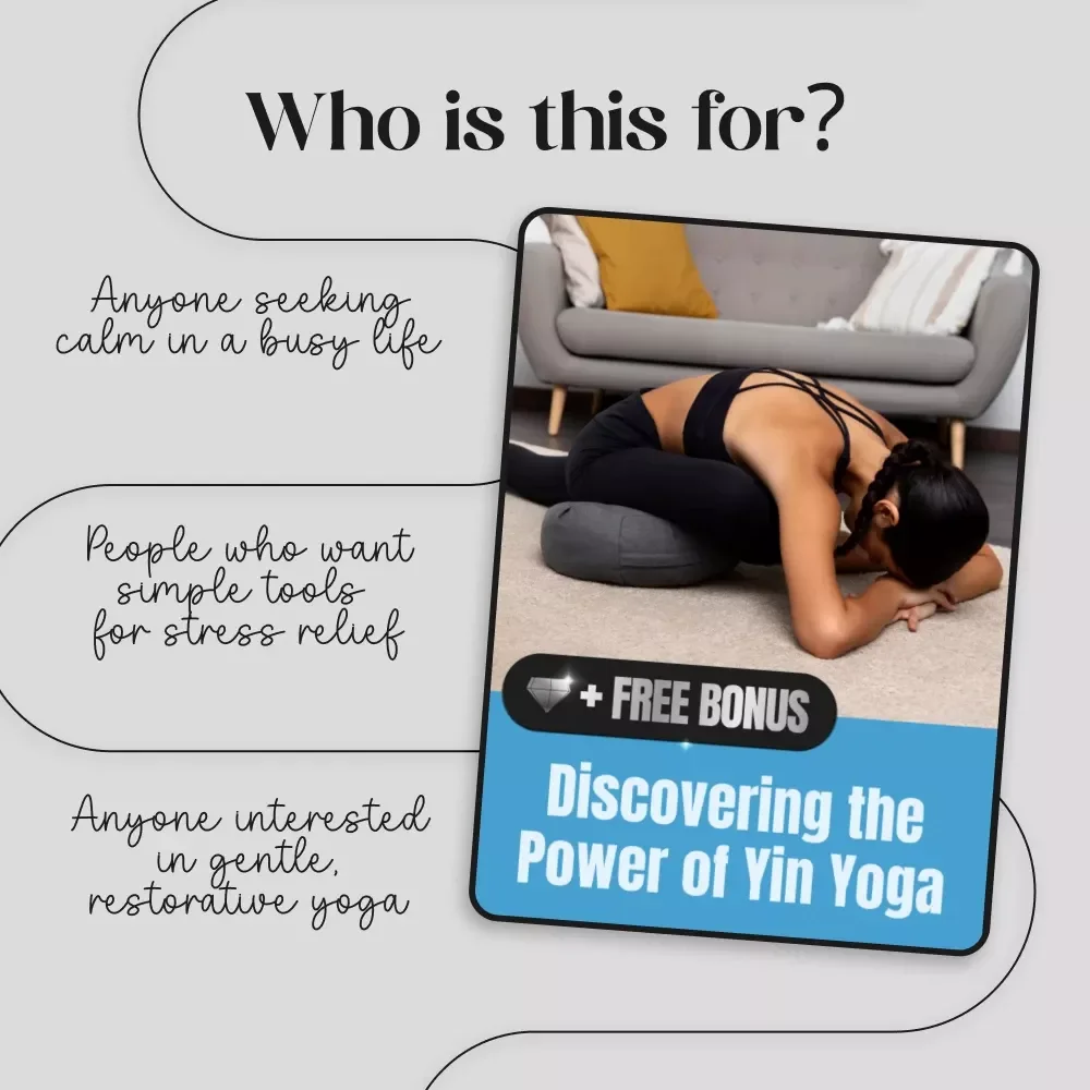 Discovering the Power of Yin Yoga | Ebook on What Is Yin Yoga, Beginner to Advanced Guide with Postures, Breathwork, Healing Practices, Lifestyle Tips & AI Tools