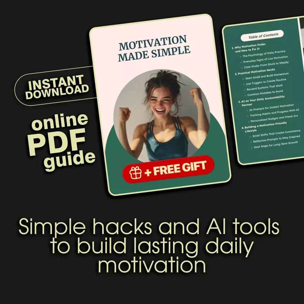 Motivation Made Simple | Motivation Hacks for Daily Practice | Guide to Stay Consistent and Inspired