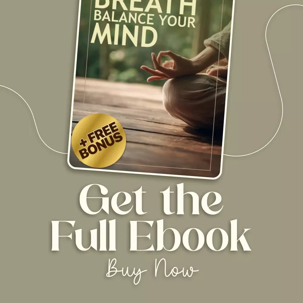 Balance Your Breath Balance Your Mind | Ebook on Benefits of Alternate Nostril Breathing, Stress Relief & Mindfulness