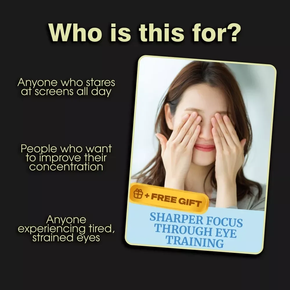 Sharper Focus Through Eye Training | Digital Guide | Eye Movement Exercises for Focus