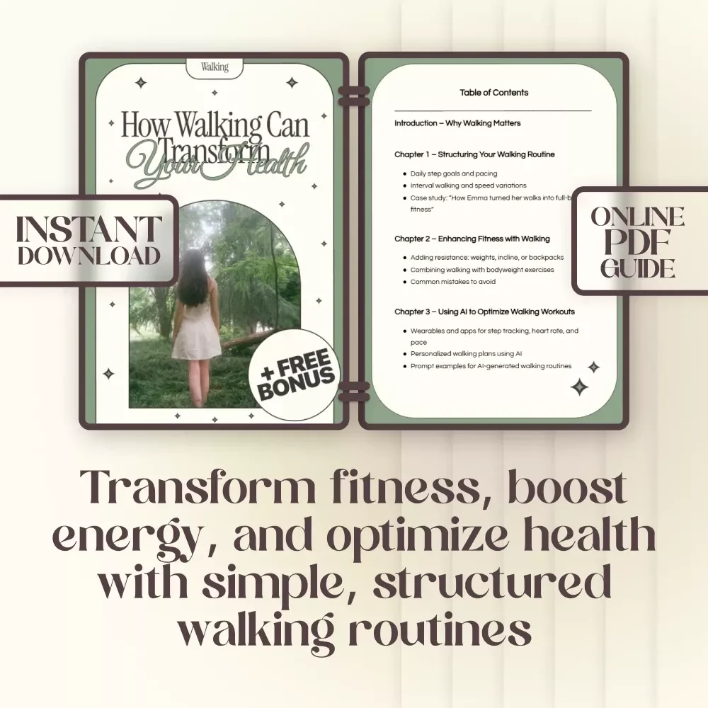 How Walking Can Transform Your Health | Fitness Guide | How to Incorporate Walking to Boost Fitness for Energy, Strength & Long-Term Wellness