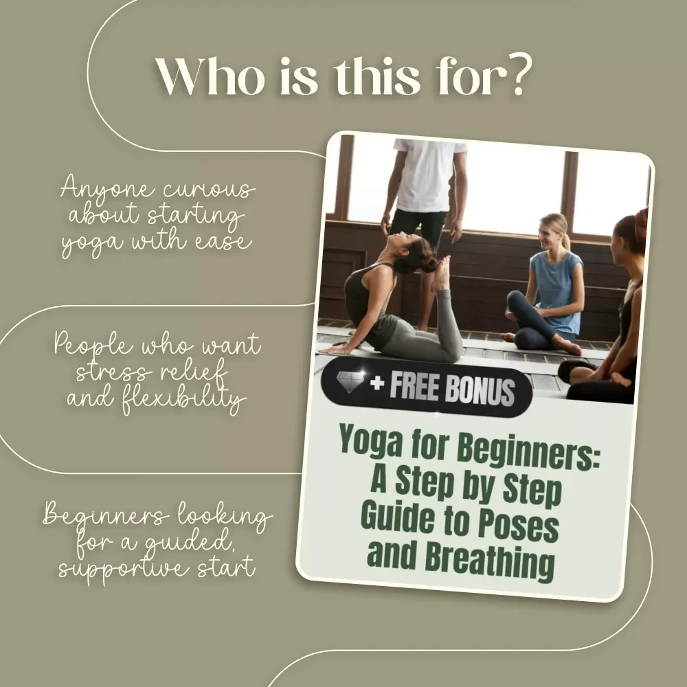 Yoga for Beginners: A Step by Step Guide to Poses and Breathing | Digital Ebook for Mind & Body Wellness, Daily Practice, and Breathing Exercises