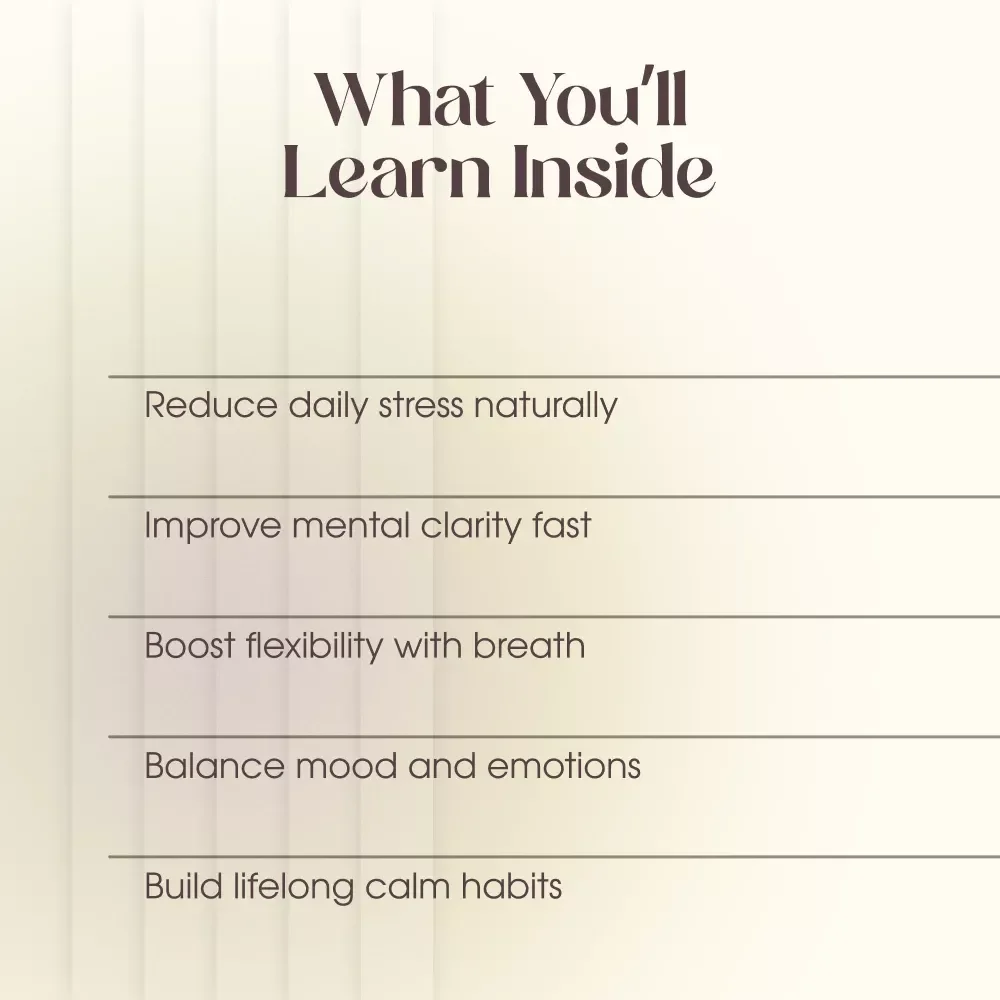 The Science Behind Deep Breathing in Yoga for Mind and Body Balance | Yoga Breathing Guide eBook for Relaxation, Focus & Mind-Body Wellness