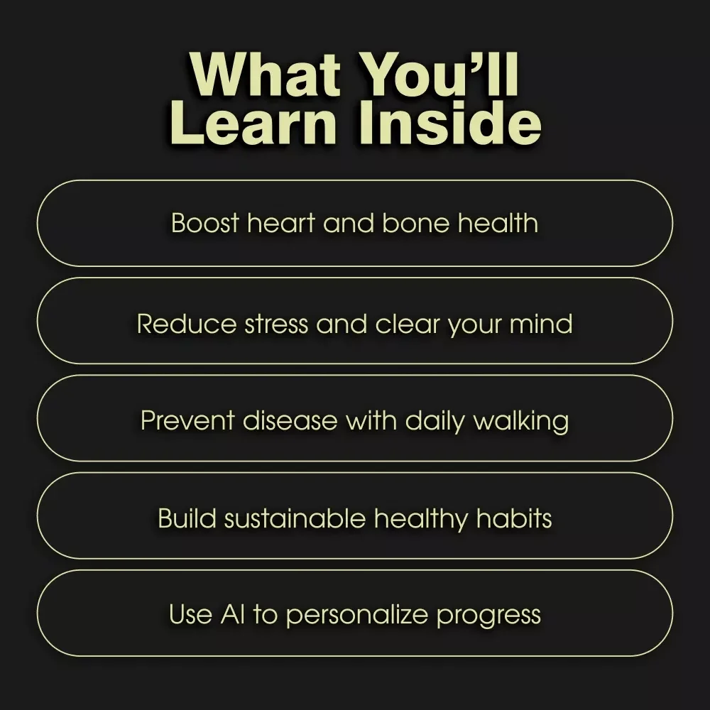Step Up Your Life 🚶‍♀️🌟 | Ebook on the Benefits of Walking 10,000 Steps a Day | Digital Download Wellness Guide