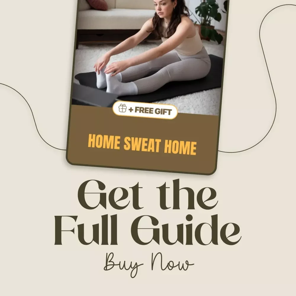 Home Sweat Home: A Digital Guide to Unlocking the Benefits of Exercising at Home - Home Workout Planner & AI Fitness Assistant Tips