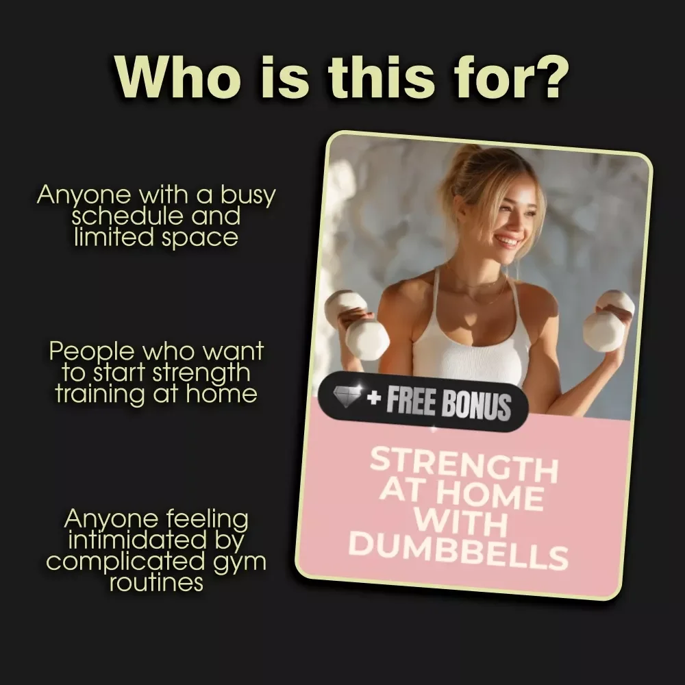 Strength at Home with Dumbbells: Digital Fitness Guide for Small Spaces | Home Dumbbell Routines for Small Spaces