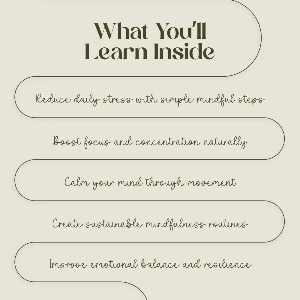 Walking Meditations to Clear Your Mind eBook | Mindfulness Guide for Stress Relief, Mental Clarity, and Daily Meditation Routines | Digital Download