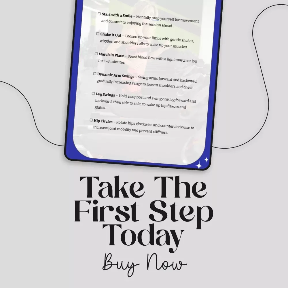 Fire Up Your Fitness: The Ultimate Warm-Up Checklist | Digital Download Guide on the Importance of Warming Up Before Exercise