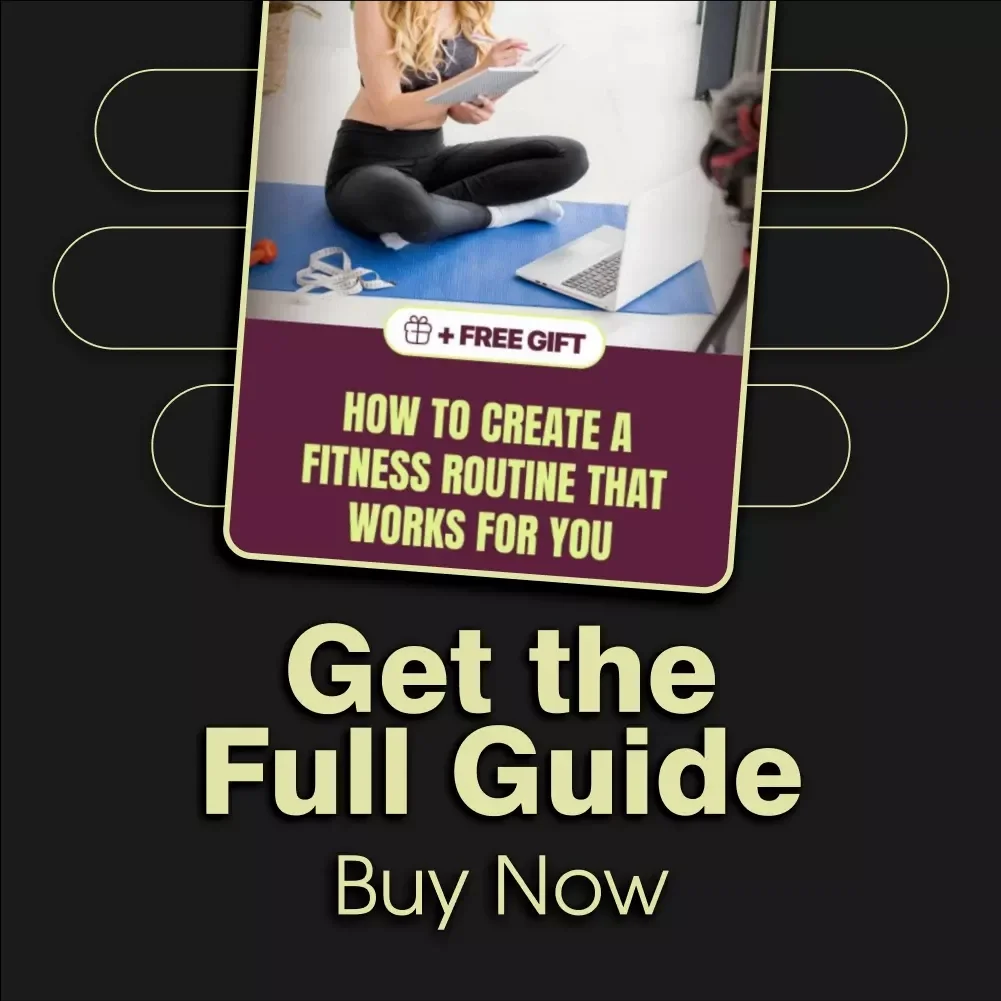 How to Create a Fitness Routine That Works for You | Digital Download Guide, eBook & Checklist for Balanced Workouts, Personalized Training & AI Fitness Planning