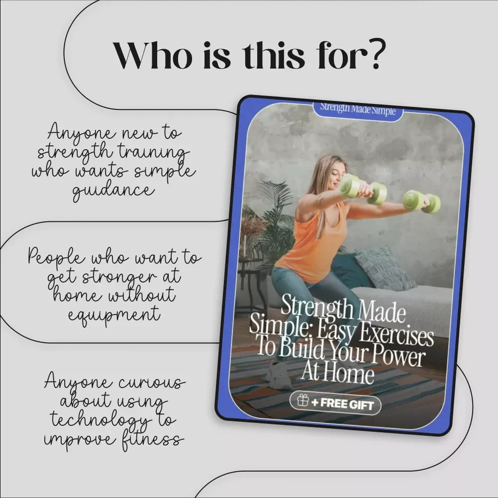 Strength Made Simple: Easy Exercises to Build Your Power at Home | Beginner Workout Guide | Digital Download Fitness eBook | Bodyweight Training Checklist