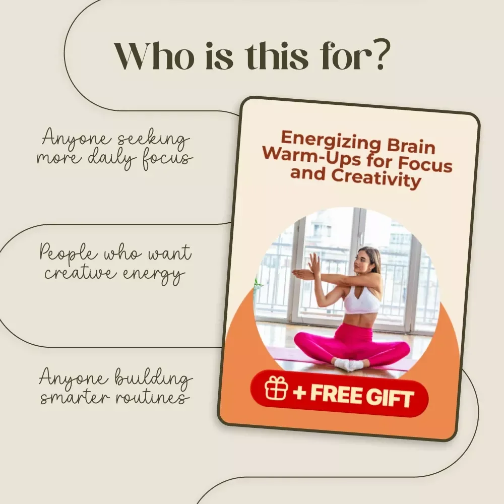Energizing Brain Warm-Ups for Focus and Creativity | Dynamic Warm-Ups for Brain Activation | Mental Agility Guide, Cognitive Exercises, and Creativity Boosting Routine