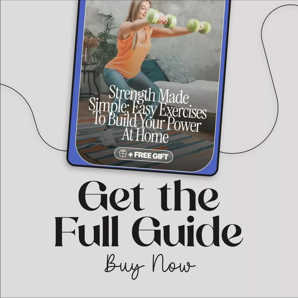 Strength Made Simple: Easy Exercises to Build Your Power at Home | Beginner Workout Guide | Digital Download Fitness eBook | Bodyweight Training Checklist