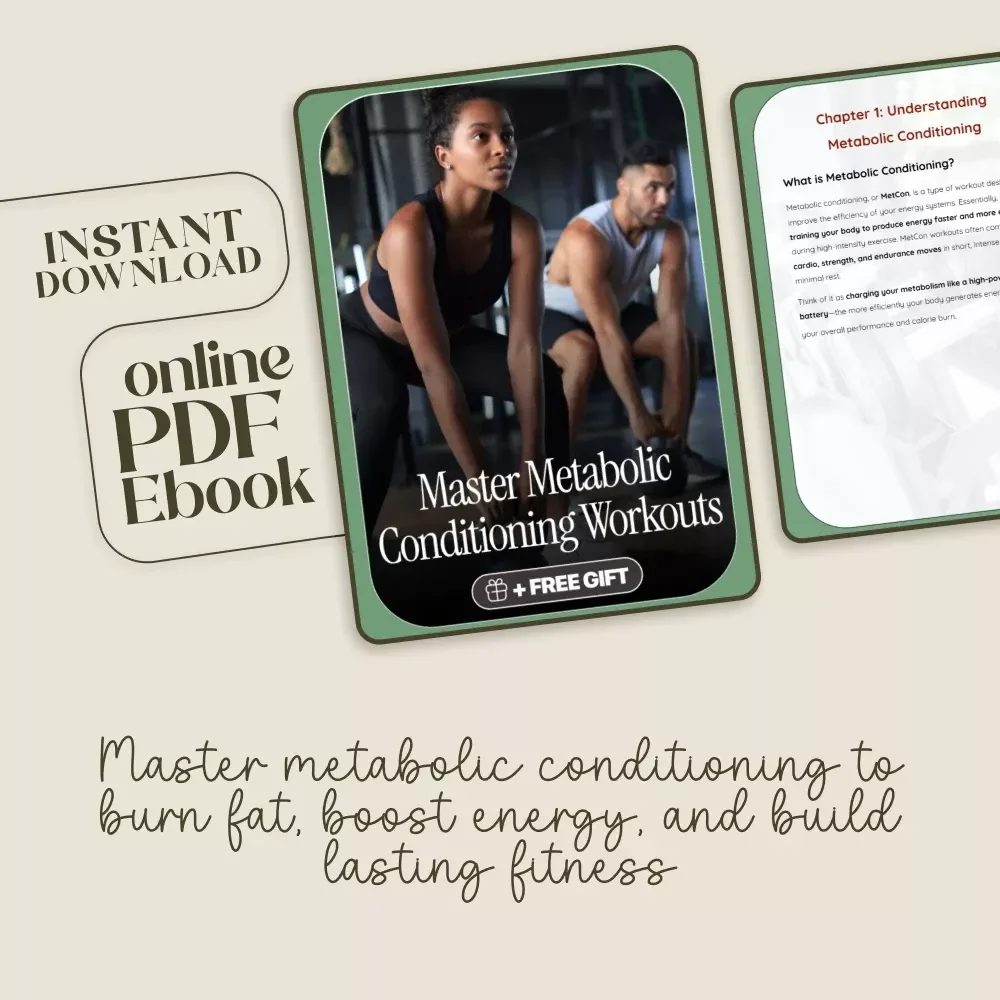 Master Metabolic Conditioning Workouts: Digital eBook Guide for HIIT, Fat Burning & Metabolism Boosting Workouts
